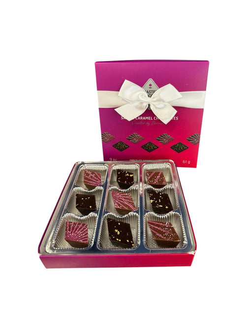 9 Piece Salted Caramels