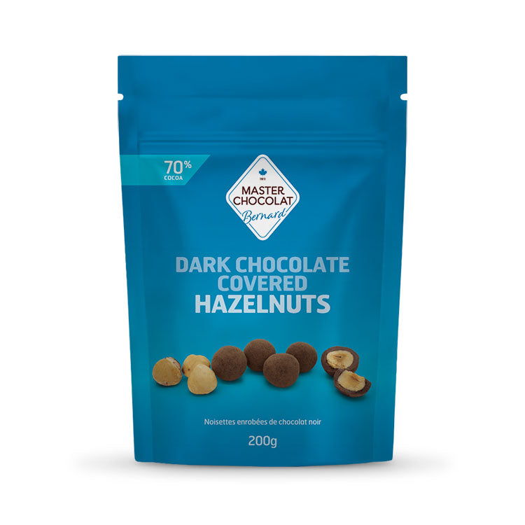 Chocolate Covered Hazelnuts - Dark