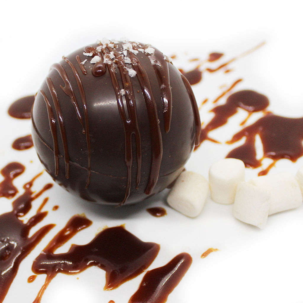 Hot Chocolate Bomb - Dark Chocolate Salted Caramel