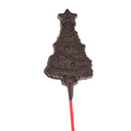 Dark Christmas Tree Lollipop