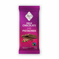 Milk Chocolate Bar with Pistachios