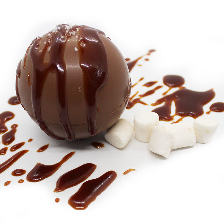 Hot Chocolate Bomb - Milk Chocolate Salted Caramel